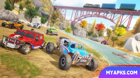 Mountain Climb Race: Jeep Game
