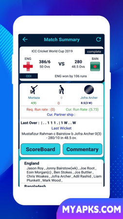 Live Cricket Scores
