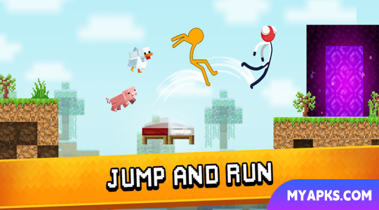 Stickman Parkour: Jump and run