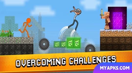 Stickman Parkour: Jump and run