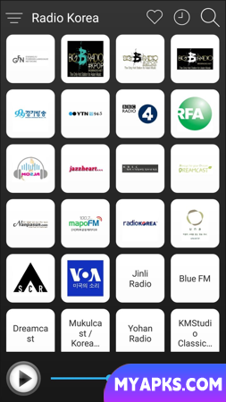 South Korea Radio FM AM Music