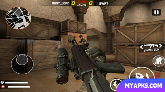 Frontline Terrorist Battle Shoot: Free FPS Shooter