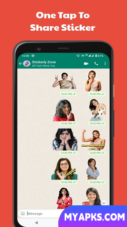 Rashmika Mandanna - WASticker