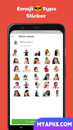 Rashmika Mandanna - WASticker