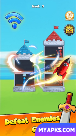 Tower Raider: rápido e divertido