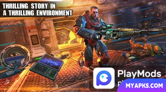 Jogo de guerra de robôs - tiro com arma alienígena