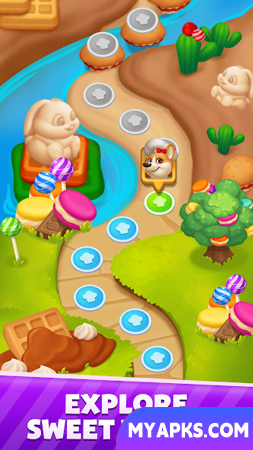 Sweet Cubes : Match & Blast
