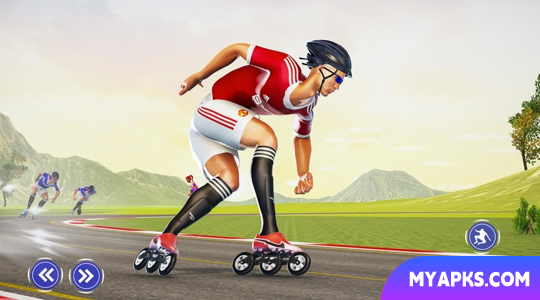 Sky Roller Skate Stunt Game