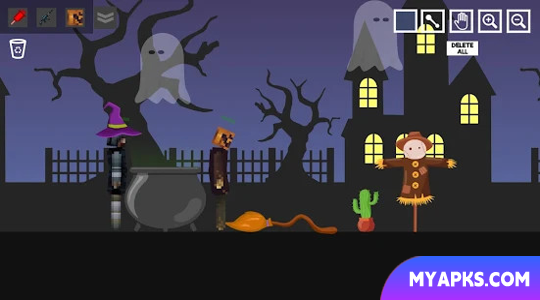 Halloween Ragdoll Playground: Human Witch