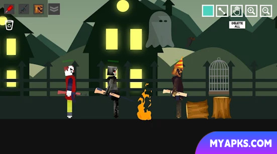 Halloween Ragdoll Playground: Human Witch
