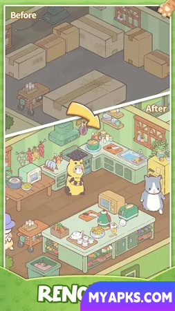 Cats Mansion: Idle Games