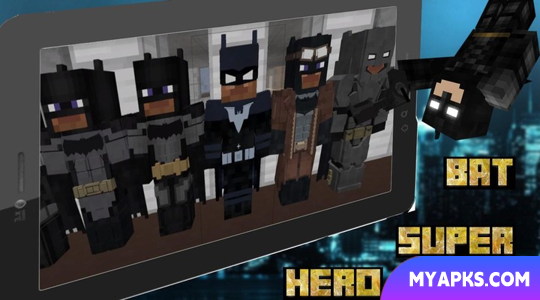 Complemento Bat Superhero Mod Skins