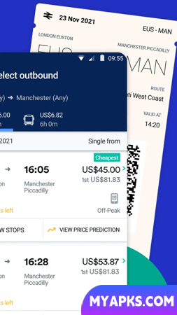 Trainline: Train travel Europe