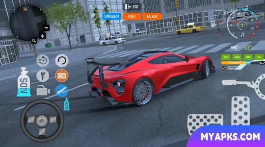 Simulador de condução de carro multijogador ROD 22