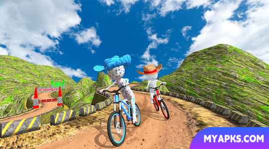 Stickman BMX Cycle Offroad Hill Climb