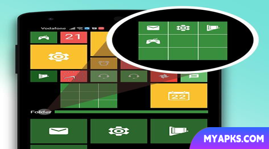 Win Launcher -metro look style