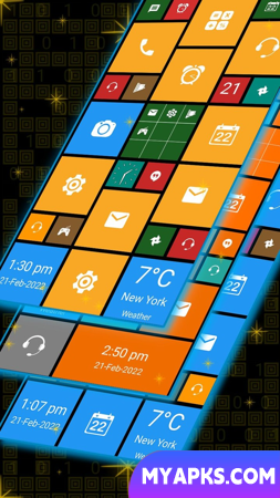 Win Launcher -metro look style