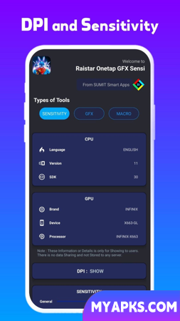 Raistar Macro Onetap GFX Sensi