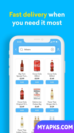 Zapp – 24/7 Drinks & Groceries
