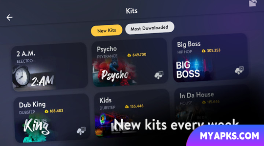 Real Pads: electro drum EDM DJ