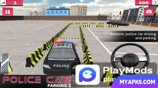 Police Car Parking 2