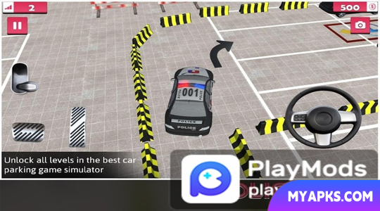 Police Car Parking 2
