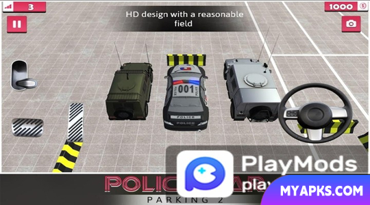 Police Car Parking 2