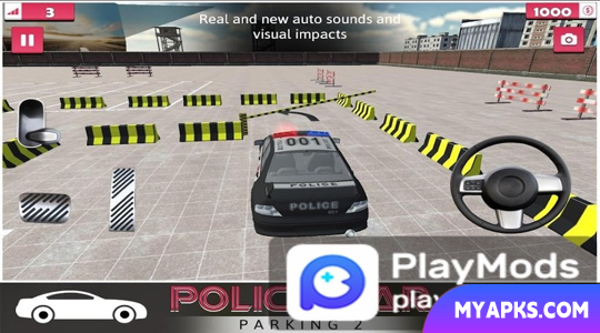 Police Car Parking 2