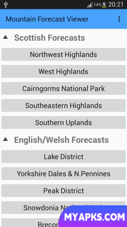 Mountain Forecast Viewer