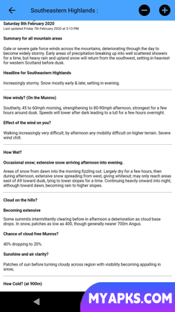 Mountain Forecast Viewer