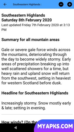Mountain Forecast Viewer