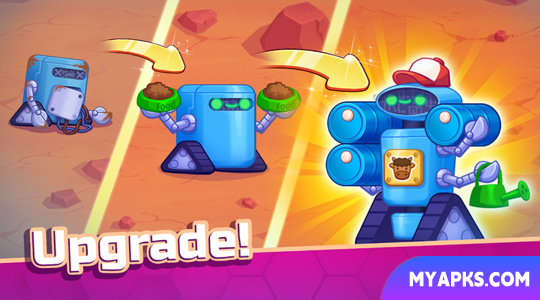 Colônia Idle de Marte: Clicker Farmer Tycoon