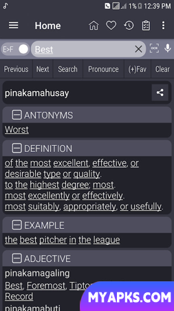 English Filipino Dictionary