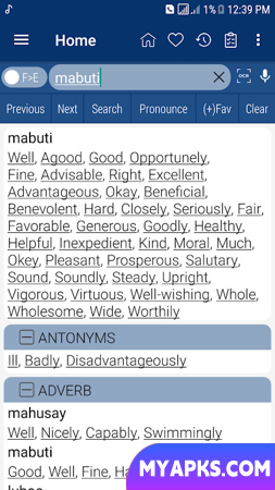 English Filipino Dictionary