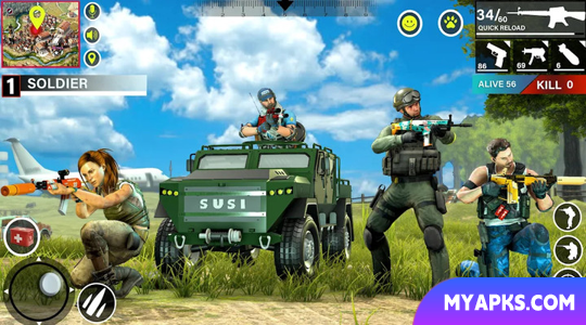 Legend Fire: Battleground Game