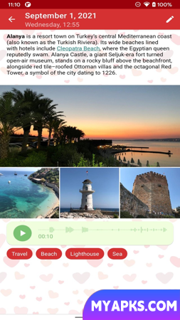 SafeDiary your personal diary