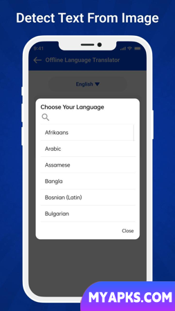 Offline Language Translator
