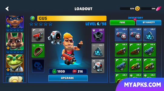 Autogun Heroes: Run and Gun