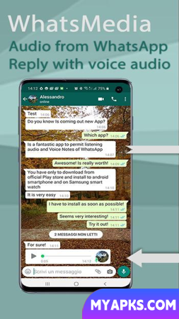 WhatsMedia for Samsung Watch