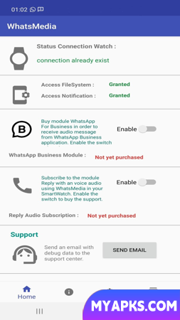 WhatsMedia for Samsung Watch