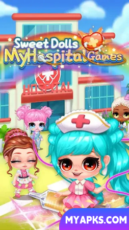Boneca doce: meus jogos de hospital