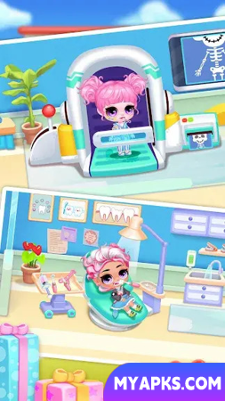 Boneca doce: meus jogos de hospital