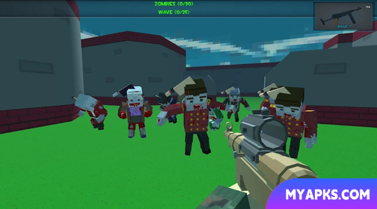 Blocky Gun Warfare Zombie