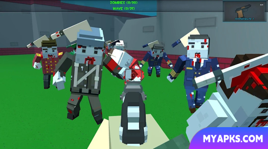 Blocky Gun Warfare Zombie