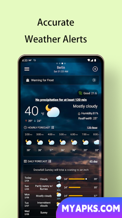 Local Weather Forecast - Radar 