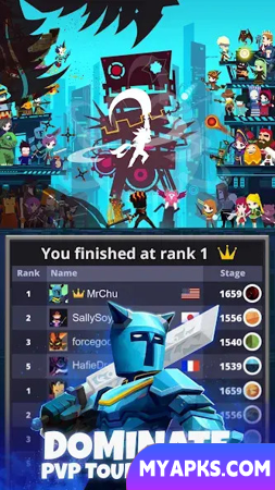Toque em Titans 2 - Jogo Clicker.