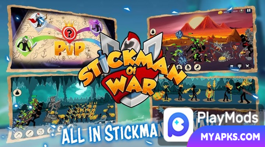 Stickman Of War - Versão Cracked Stick Battle
