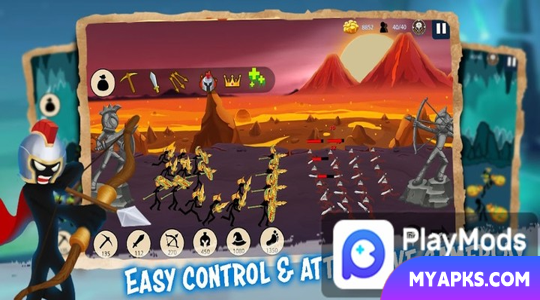 Stickman Of War - Versão Cracked Stick Battle