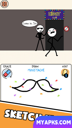 Draw puzzle: sketch it
