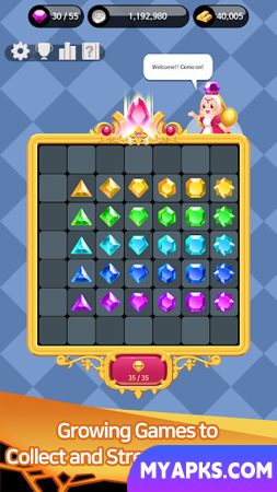 gemas de crescimento